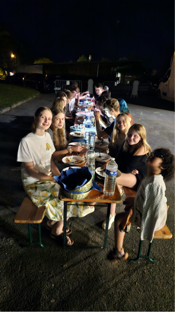 Feier und viel Konversation