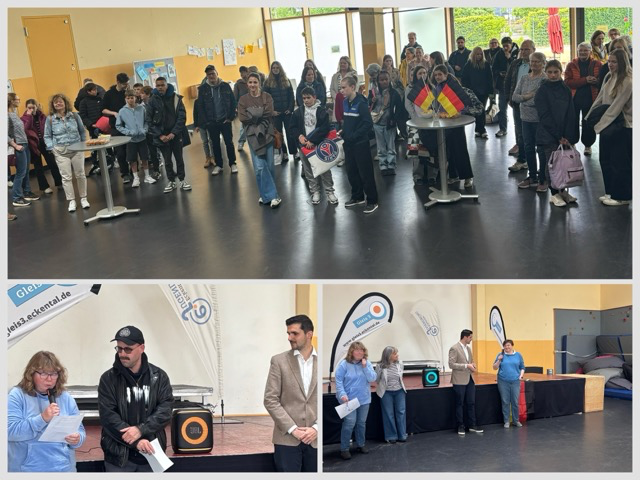 Begrüssung im Gleis3